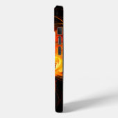 Abstracte Fireball Art Case-Mate iPhone Case (Achterkant / Links)