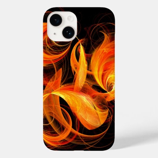 Abstracte Fireball Art Case-Mate iPhone Case (Achterkant)