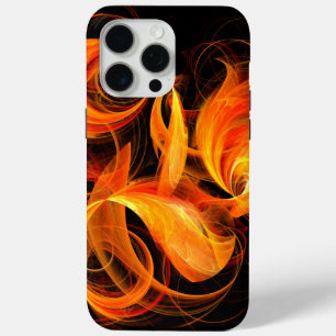 Abstracte Fireball Art iPhone 15 Pro Max Hoesje