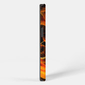 Abstracte Fireball Art iPhone Hoesje (Rechterkant)
