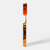 Abstracte Fireball Art iPhone Hoesje (Rechterkant)