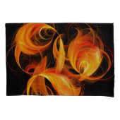 Abstracte Fireball Art Kussensloop (Voorkant)