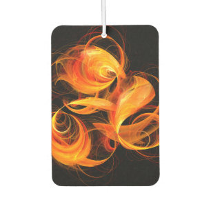 Abstracte Fireball Art Luchtverfrisser