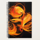Abstracte Fireball Art Planner (Voorkant)