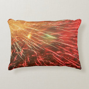 Abstracte Fireworks Pillow Decoratief Kussen