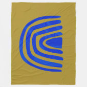 ABSTRACTE fleecedeken! Fleece Deken (Voorkant)