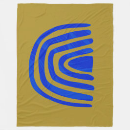 ABSTRACTE fleecedeken! Fleece Deken