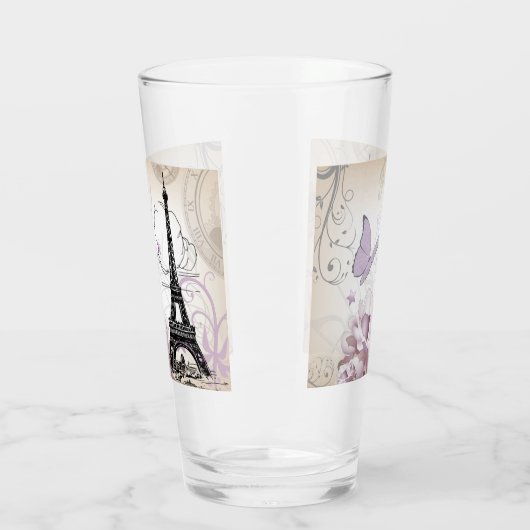 Abstracte flessentroomtoren glas (Links)