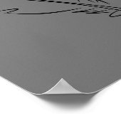 abstracte flessenzuigerinkt poster (Hoek)