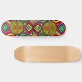 Abstracte Fleur De Lis Skateboard New Orleans (Horizontaal)