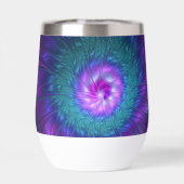 Abstracte Floral Beauty Colorful Fractal Art Flowe (Achterkant)