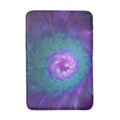 Abstracte Floral Beauty Colorful Fractal Art Flowe Badmat (Voorkant Verticaal)