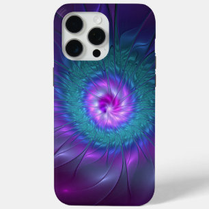 Abstracte Floral Beauty Colorful Fractal Art Flowe iPhone 15 Pro Max Hoesje