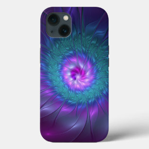 Abstracte Floral Beauty Colorful Fractal Art Flowe Case-Mate iPhone Case