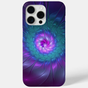 Abstracte Floral Beauty Colorful Fractal Art Flowe iPhone 15 Pro Max Hoesje