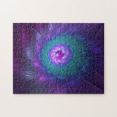 Abstracte Floral Beauty Colorful Fractal Art Flowe Legpuzzel (Horizontaal)