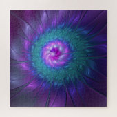 Abstracte Floral Beauty Colorful Fractal Art Flowe Legpuzzel (Horizontaal)