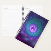 Abstracte Floral Beauty Colorful Fractal Art Flowe Planner (Display)
