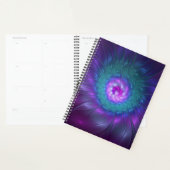 Abstracte Floral Beauty Colorful Fractal Art Flowe Planner (Display)