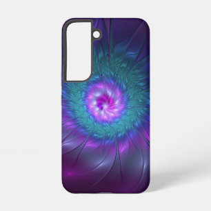 Abstracte Floral Beauty Colorful Fractal Art Flowe Samsung Galaxy Hoesje