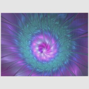 Abstracte Floral Beauty Colorful Fractal Art Flowe Tissuepapier
