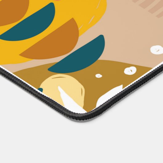 Abstracte Floral Bureaumat (Hoek)