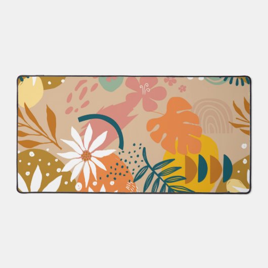 Abstracte Floral Bureaumat (Voorkant)