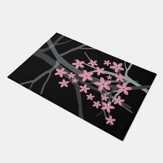 Abstracte Floral Deurmat (Schuin)
