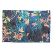 Abstracte Floral Fantasy Kussensloop (Achterkant-Links)