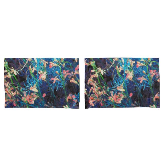 Abstracte Floral Fantasy Kussensloop (Voorkant-Set)