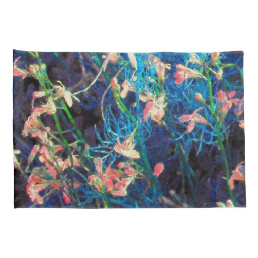 Abstracte Floral Fantasy Kussensloop (Achterkant-Rechts)