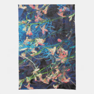 Abstracte Floral Fantasy Theedoek