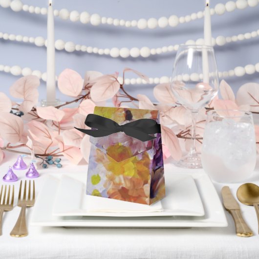 Abstracte Floral / geschenkdoos Bedankdoosjes (Huwelijk)