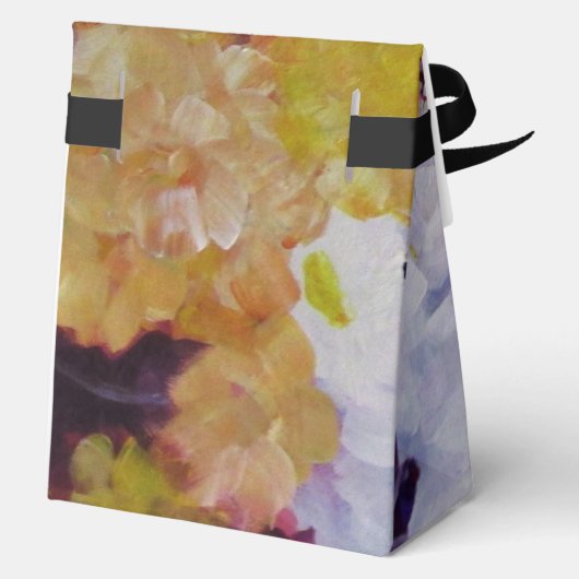 Abstracte Floral / geschenkdoos Bedankdoosjes (Achterkant)