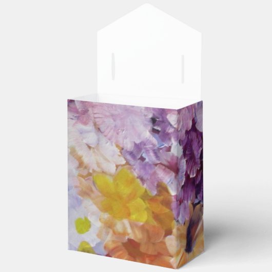 Abstracte Floral / geschenkdoos Bedankdoosjes (Open)