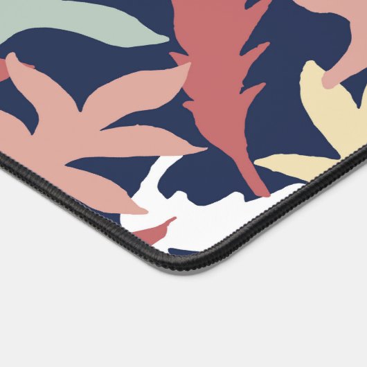 Abstracte Floral Hedendaagse Desk Mat (Hoek)