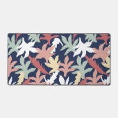Abstracte Floral Hedendaagse Desk Mat (Voorkant)