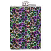 Abstracte Floral Heupfles (Achterkant)