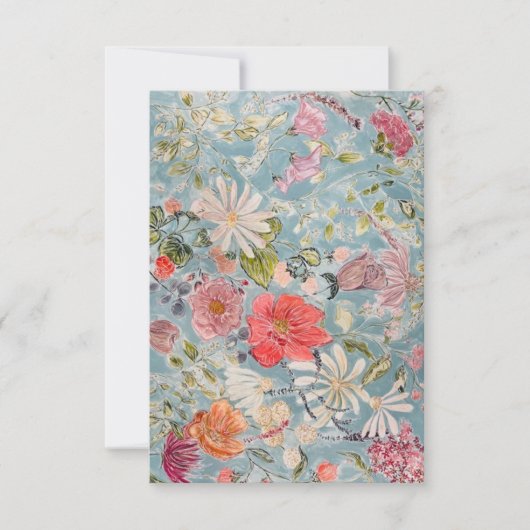 Abstracte Floral Kaart (Voorkant)