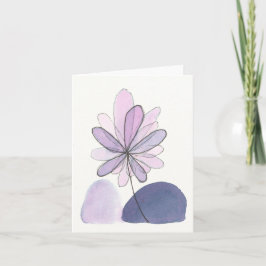 Abstracte Floral Kaart