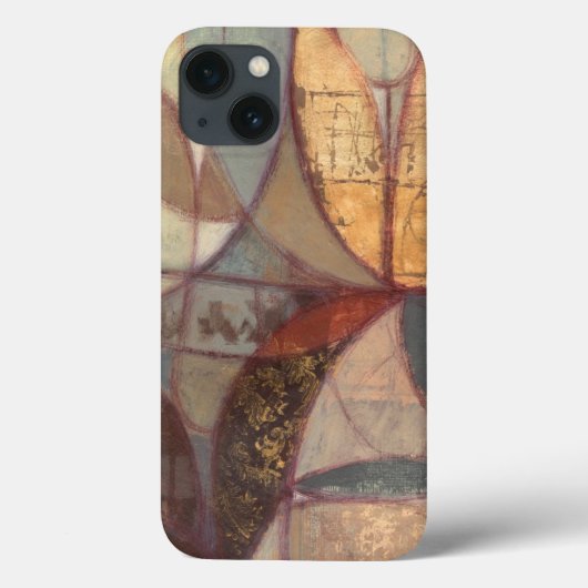 Abstracte Floral Leaf Painting door Norman Wyatt Case-Mate iPhone Case (Achterkant)