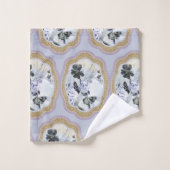 Abstracte Floral Medallion Bad Handdoek (Wasdoekje)