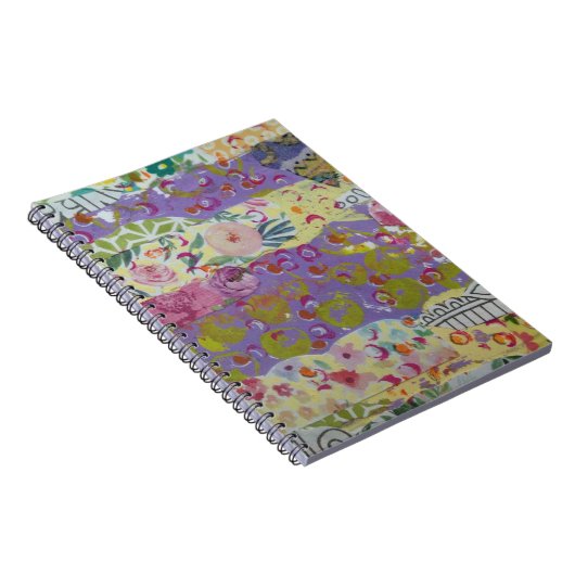 Abstracte Floral Notitieboek (Rechterzijde)