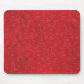 Abstracte Floral op de achtergrond van de rode gor Muismat (Voorkant)