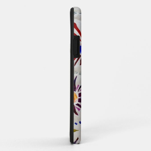 Abstracte Floral OtterBox iPhone Case (Achterkant/rechts)