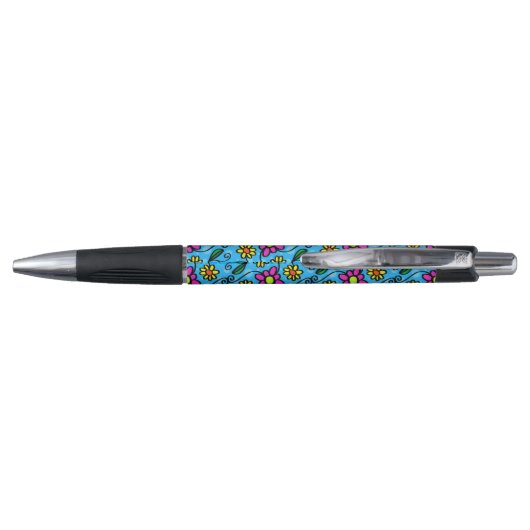Abstracte Floral Pen (Achterkant)