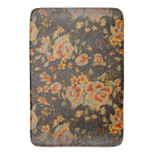 Abstracte Floral penseeltextuur Badmat (Voorkant Verticaal)