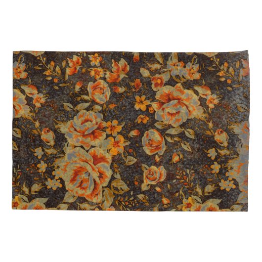 Abstracte Floral penseeltextuur Kussensloop (Achterkant)