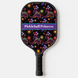 Abstracte Floral Pickleball Princess Pickleball Pa Paddle