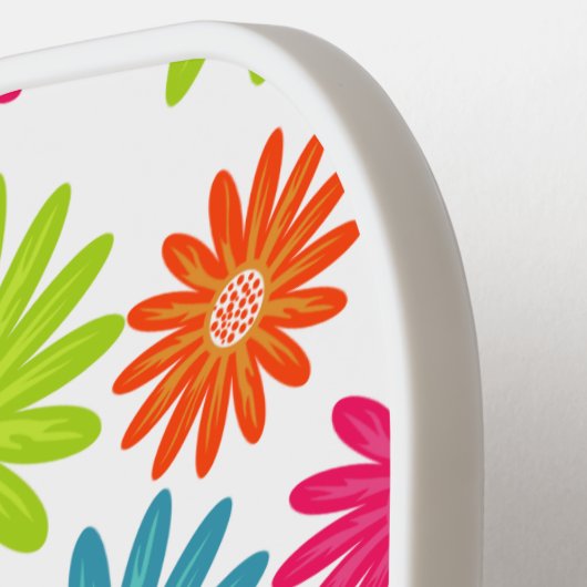 Abstracte Floral Pickleball Princess Pickleball Pa Pickleball Paddle (Links Detail)